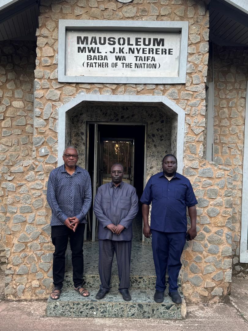 A visit to the Mwalimu J. K. Nyerere Mausoleum, a separate historical site, not Nyerere National Park.